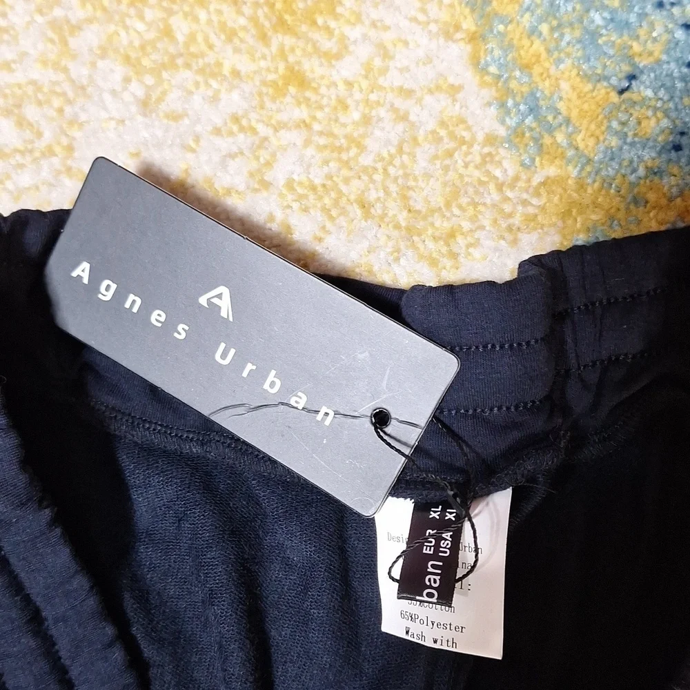 NWT Agnes urban jogging pants, medium weight, blue. XL
